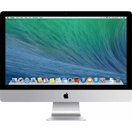 iMac 27" 2.4GHz i5 8GB RAM 1TB Sata - Fine 2013 ricondizionato usato MG2730