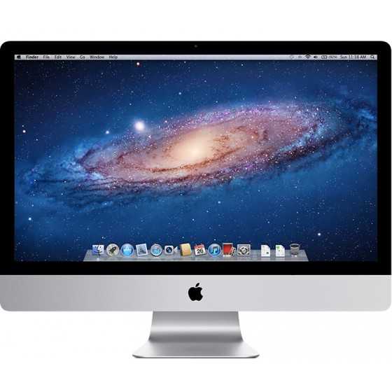 iMac 27" 3.4GHz i7 16GB RAM 1000GB HDD - Metà 2011