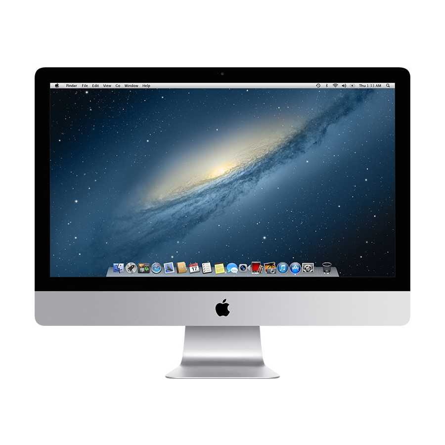 iMac 27" 3.4GHz i7 8GB RAM 1TB SATA + 121GB Flash - Fine 2012 ricondizionato usato MG2734/6