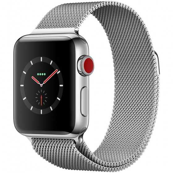 Apple Watch 3 - SILVER ricondizionato usato WATCHS3ACCIAIOSILVER42CELLGPSAB
