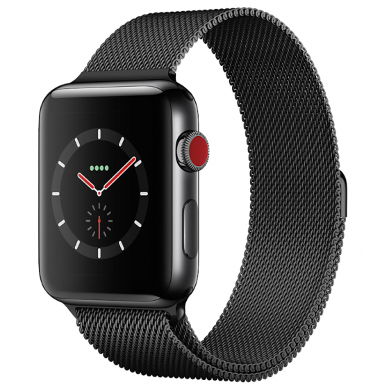Apple Watch 3 - NERO ricondizionato usato WATCHS3ACCIAIONERO42CELLGPSB