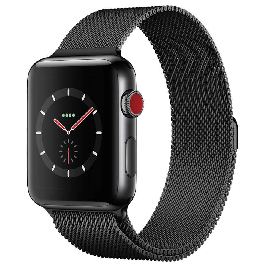 Apple Watch 3 - NERO ricondizionato usato WATCHS3ACCIAIONERO42CELLGPSB