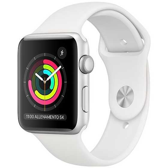 Apple Watch 3 - SILVER ricondizionato usato WATCHS3SILVER38GPSAB