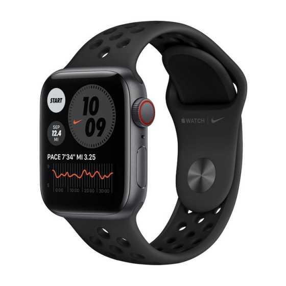 Apple Watch SE - Grigio Siderale NIKE ricondizionato usato WSEALL44MMGCELLNIKENERO-A+