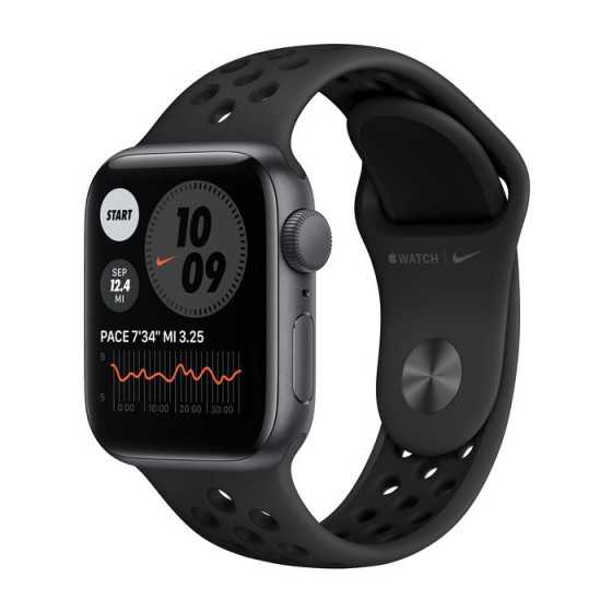 Apple Watch SE - Grigio Siderale NIKE ricondizionato usato WSEALL44MMGPSNIKENERO-A+