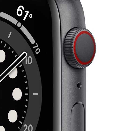 Apple Watch 6 - Grigio Siderale ricondizionato usato AWS640MMGPS+CELLULARNERO-A