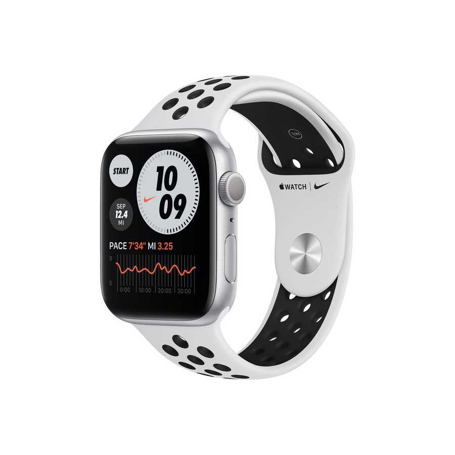 Apple Watch 6 - Argento Nike ricondizionato usato AWS640MMGPSARGENTONIKE-A+