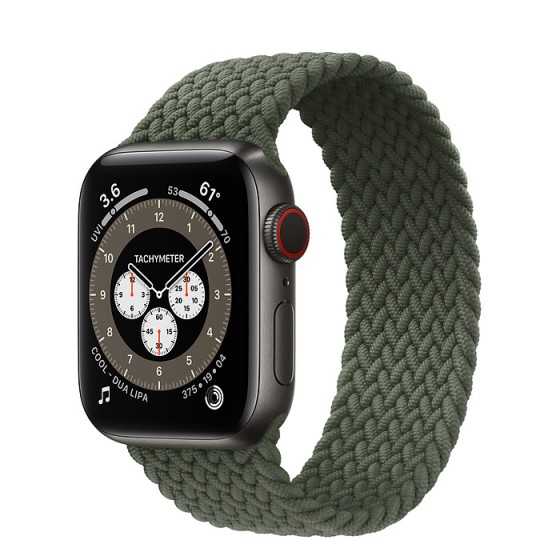 Apple Watch 6 - Grigio Siderale ricondizionato usato W640MMGPS+CELLULARNEROTIT-B