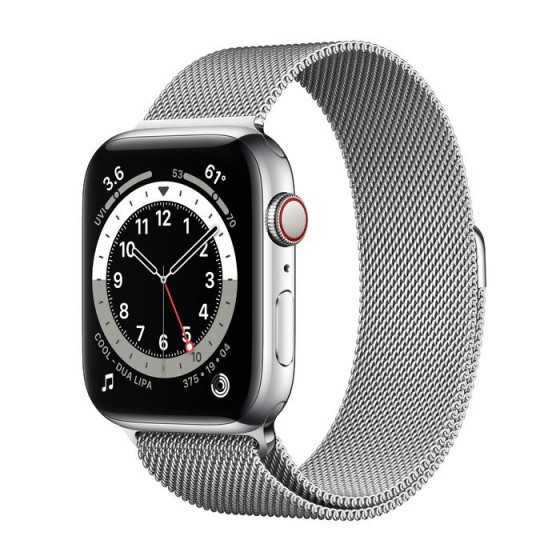 Apple Watch 6 - Argento ricondizionato usato AWS640MMGPS+CELLULARARGENTOACC-AB