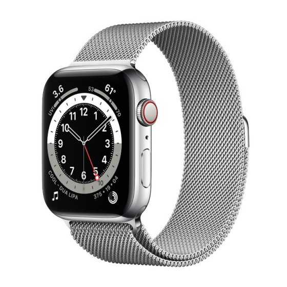 Apple Watch 6 - Argento ricondizionato usato AWS640MMGPS+CELLULARARGENTOACC-B