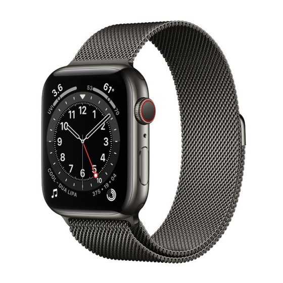 Apple Watch 6 - Grigio Siderale ricondizionato usato AWS640MMGPS+CELLULARNEROACC-AB