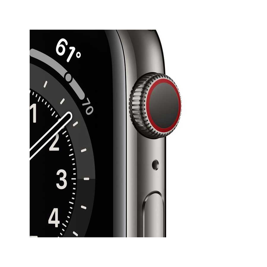 Apple Watch 6 - Grigio Siderale ricondizionato usato AWS640MMGPS+CELLULARNEROACC-B