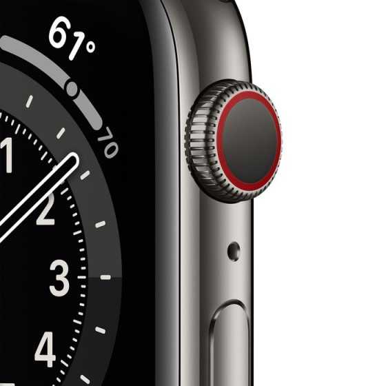 Apple Watch 6 - Grigio Siderale ricondizionato usato AWS640MMGPS+CELLULARNEROACC-C