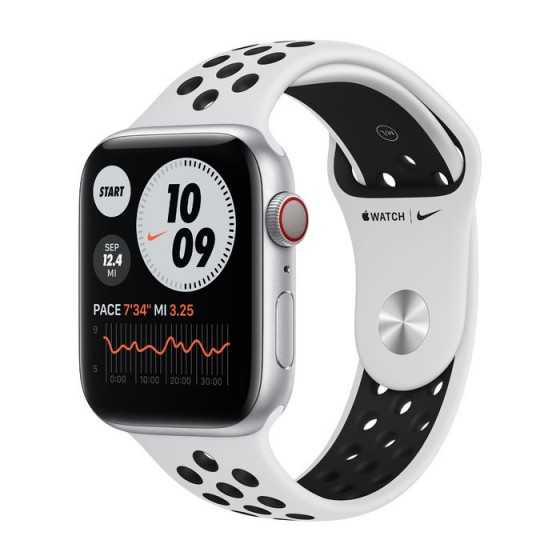 Apple Watch 6 - Argento Nike ricondizionato usato AWS644MMGPS+CELLULARARGENTONIKE-A+