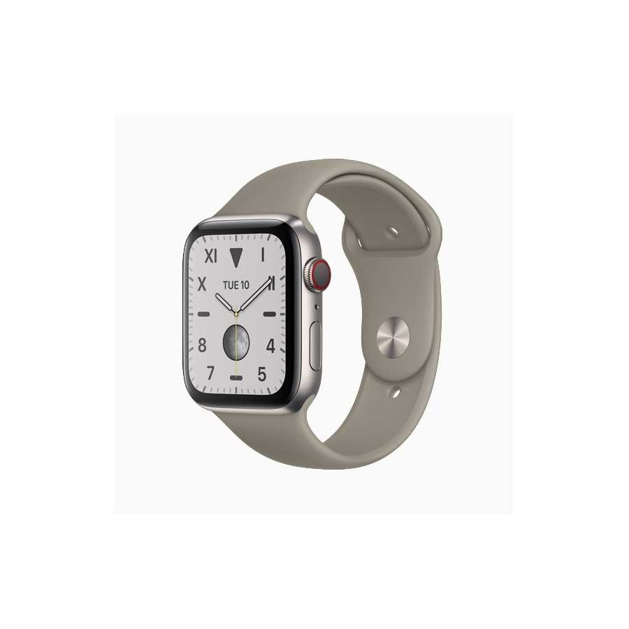 Apple Watch 5 - Argento ricondizionato usato W5TITANIO44MMCELLARGENTO-A