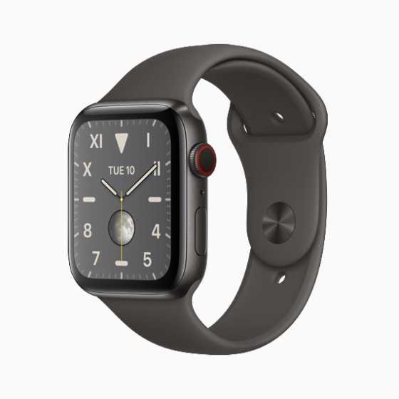 Apple Watch 5 - Nero ricondizionato usato W5TITANIO44MMCELLNERO-C