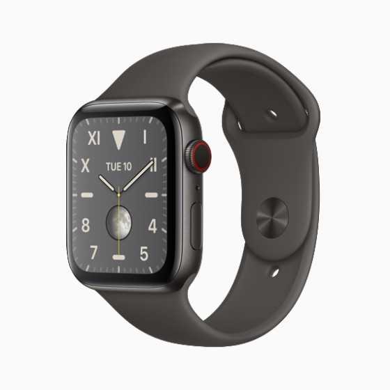 Apple Watch 5 - Nero ricondizionato usato W5TITANIO44MMCELLNERO-A