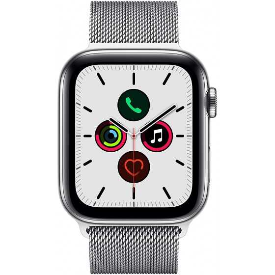 Apple Watch 5 - Silver ricondizionato usato W5ACCIAIO40MMCELLSILVER-A