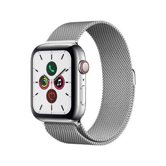 Apple Watch 5 - Silver ricondizionato usato W5ACCIAIO40MMCELLSILVER-A+