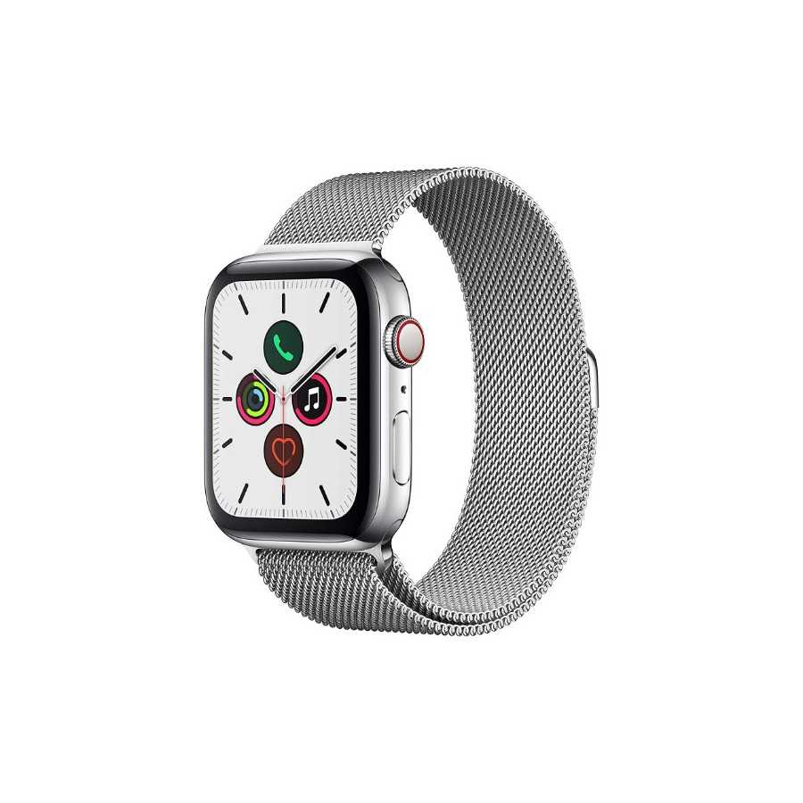 Apple Watch 5 - Silver ricondizionato usato W5ACCIAIO44MMCELLSILVER-C