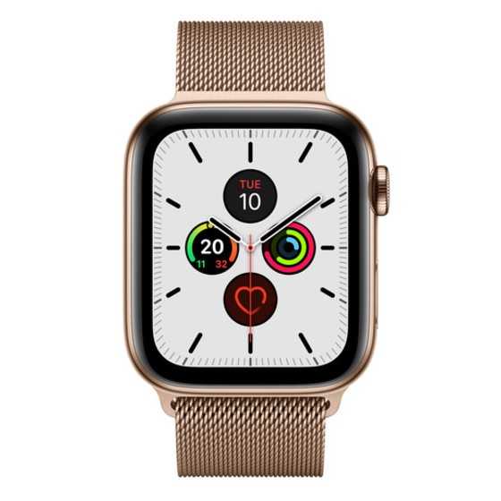 Apple Watch 5 - Oro ricondizionato usato W5ACCIAIO40MMCELLORO-A+