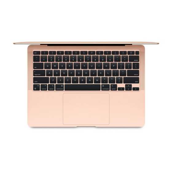 MacBook Air 13.3" Retina 1.6Ghz i5 8GB Ram 121GB Flash Gold - 2018 ricondizionato usato MG1309-GOLD