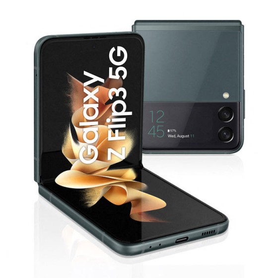 Galaxy Z Flip 3 - 128GB Verde ricondizionato usato ZFLIP3VERDE128A+