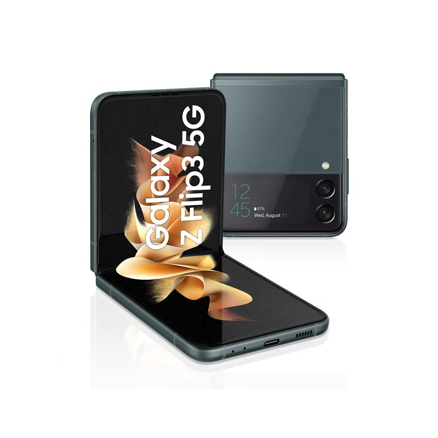 Galaxy Z Flip 3 - 128GB Verde ricondizionato usato ZFLIP3VERDE128A+