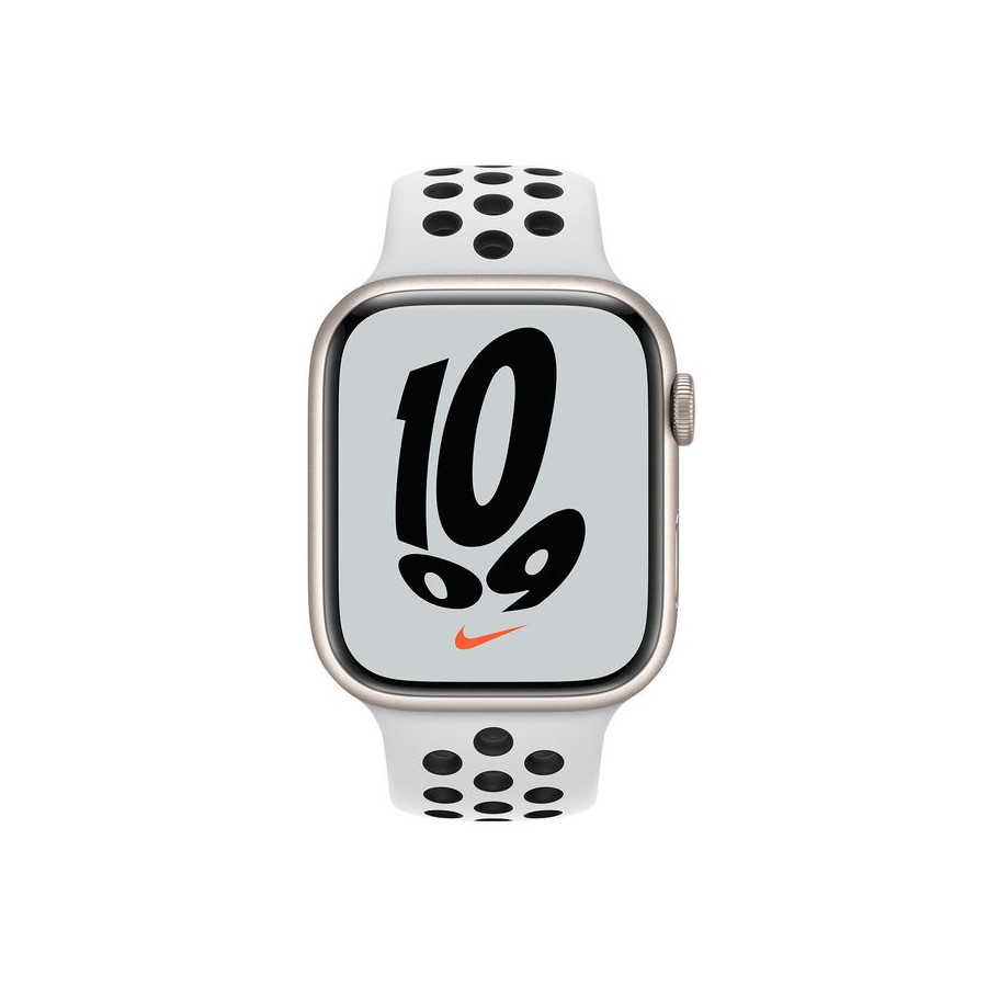 Apple Watch 7 - Argento Nike ricondizionato usato S7SILVERNIKE41MM4GA+