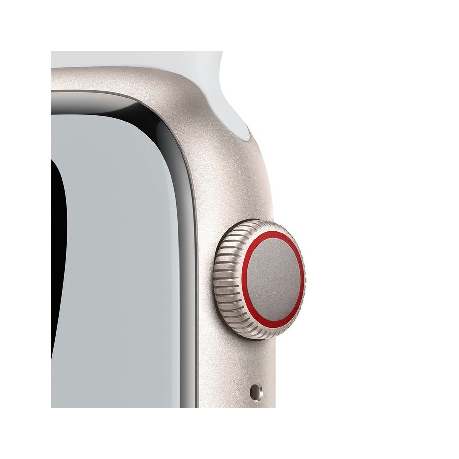 Apple Watch 7 - Argento Nike ricondizionato usato S7SILVERNIKE41MM4GA+