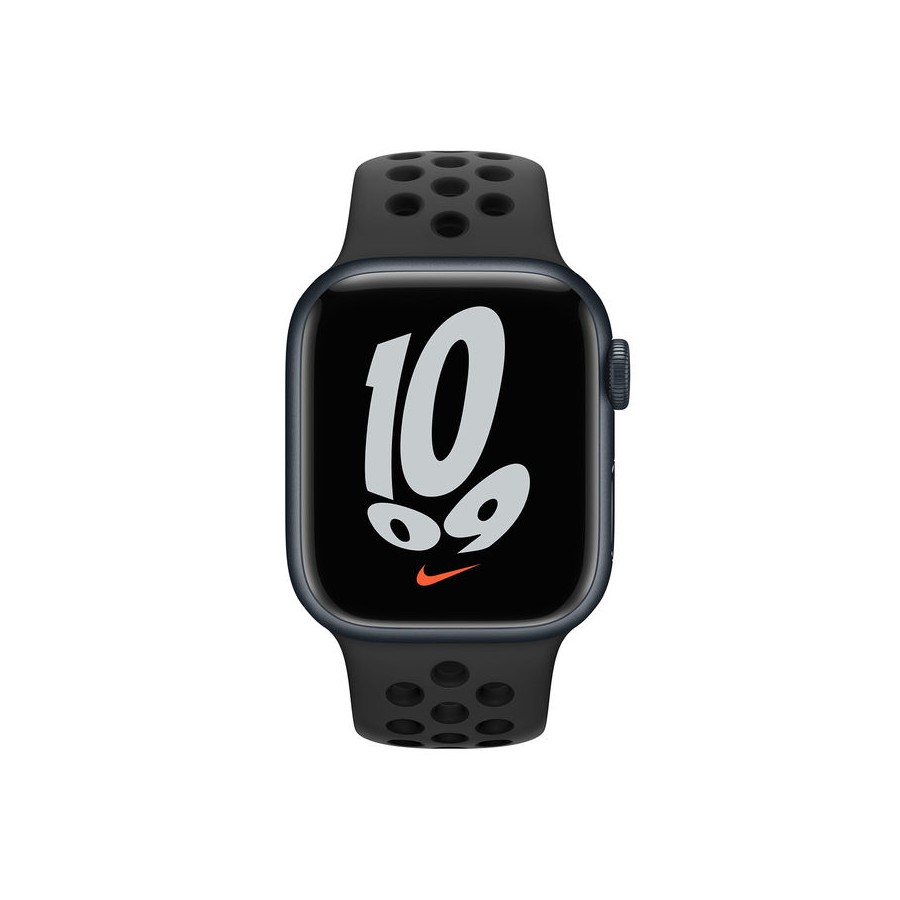 Apple Watch 7 - Grigio Siderale Nike ricondizionato usato S7NERONIKE41MM4GA+