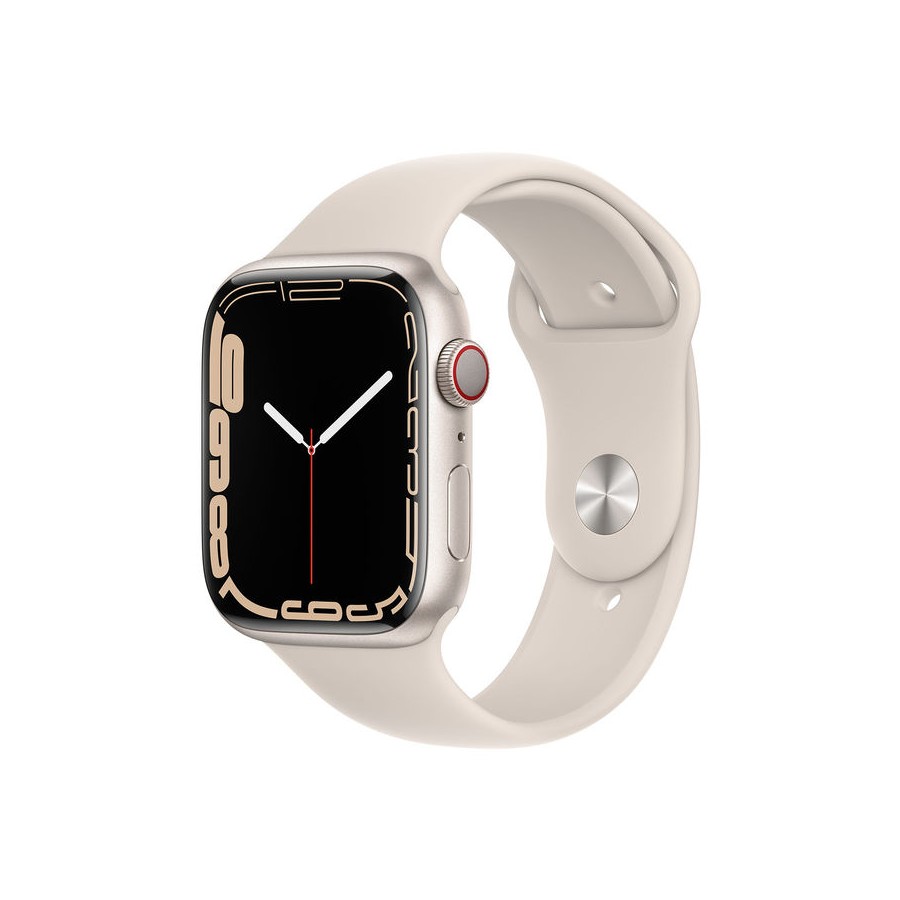 Apple Watch 7 - Argento ricondizionato usato S7SILVER41MM4GA+