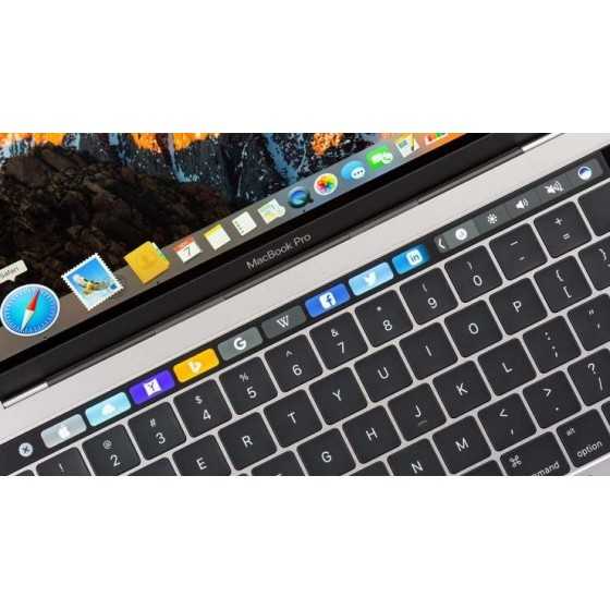 MacBook PRO TouchBar 13" i5 3,1GHz 16GB ram 500GB Flash - 2016