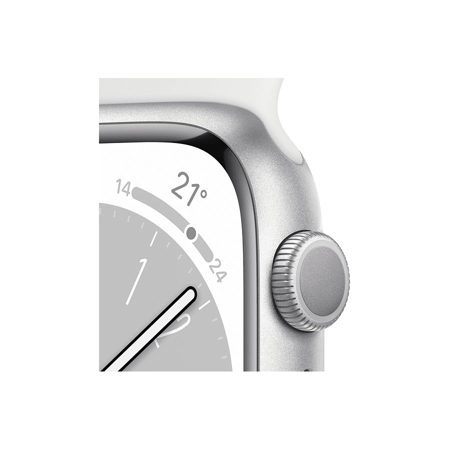 Apple Watch 8 - Argento ricondizionato usato AWS8AGPS41A+