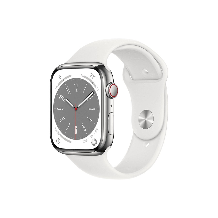 Apple Watch 8 - Stainless Argento ricondizionato usato AWS8STAINA4G41B