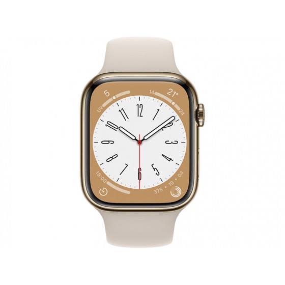 Apple Watch 8 - Stainless Oro ricondizionato usato AWS8STAINO4G41A+