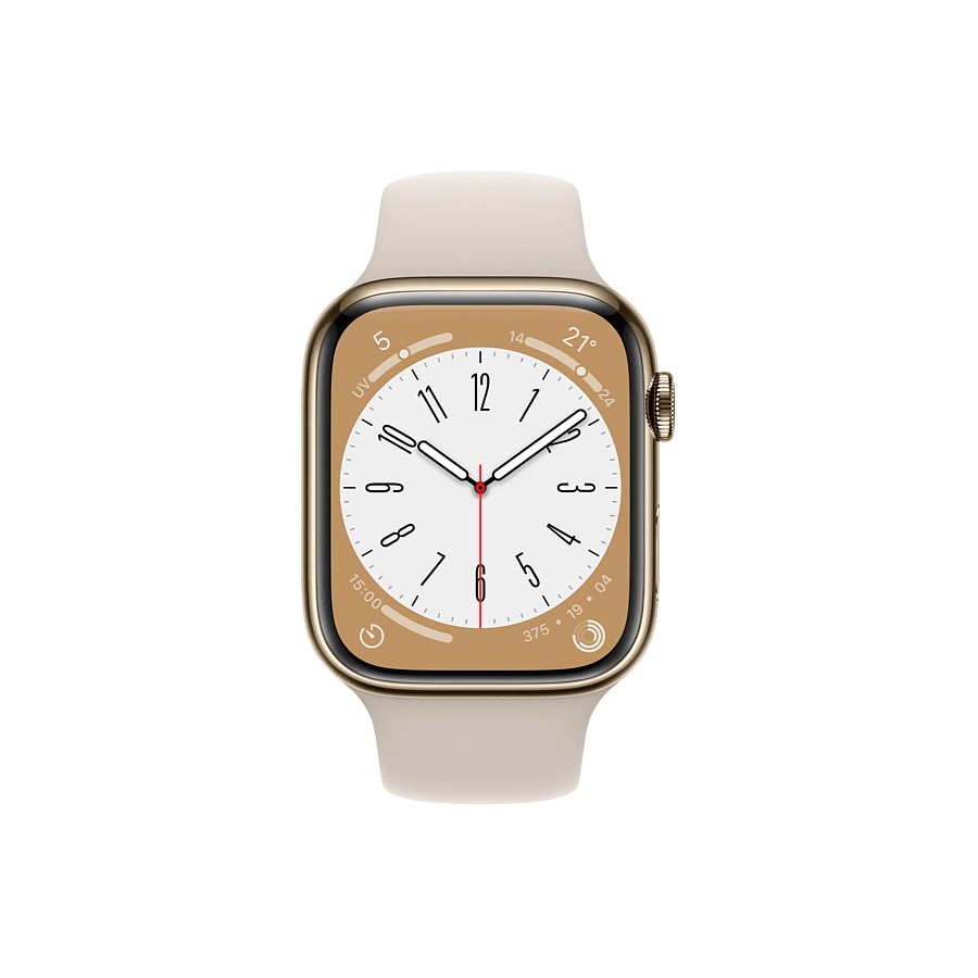 Apple Watch 8 - Stainless Oro ricondizionato usato AWS8STAINO4G41A+