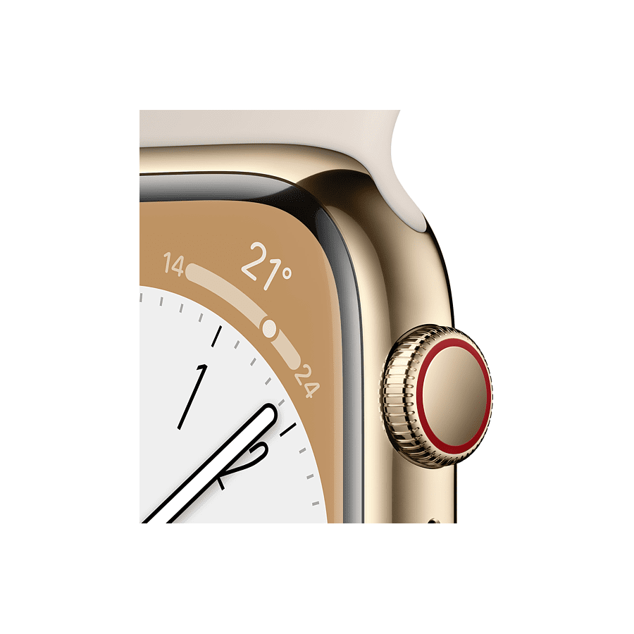 Apple Watch 8 - Stainless Oro ricondizionato usato AWS8STAINO4G41AB