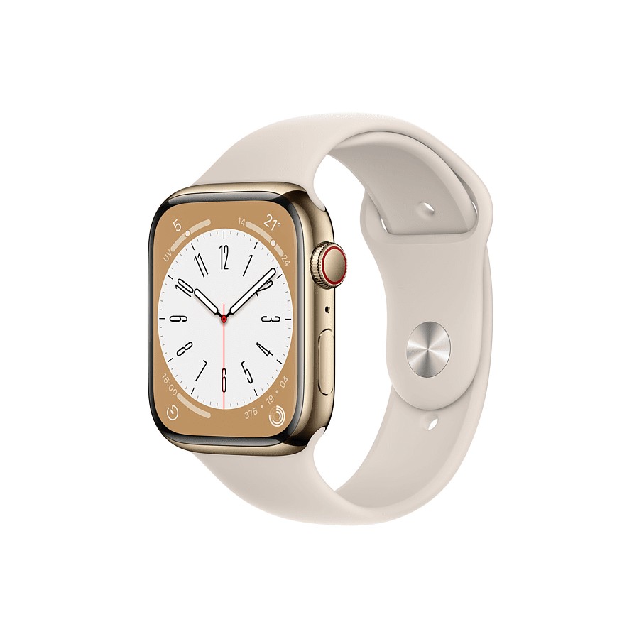 Apple Watch 8 - Stainless Oro ricondizionato usato AWS8STAINO4G45A+