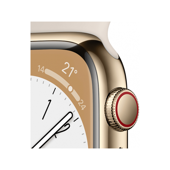 Apple Watch 8 - Stainless Oro ricondizionato usato AWS8STAINO4G45AB