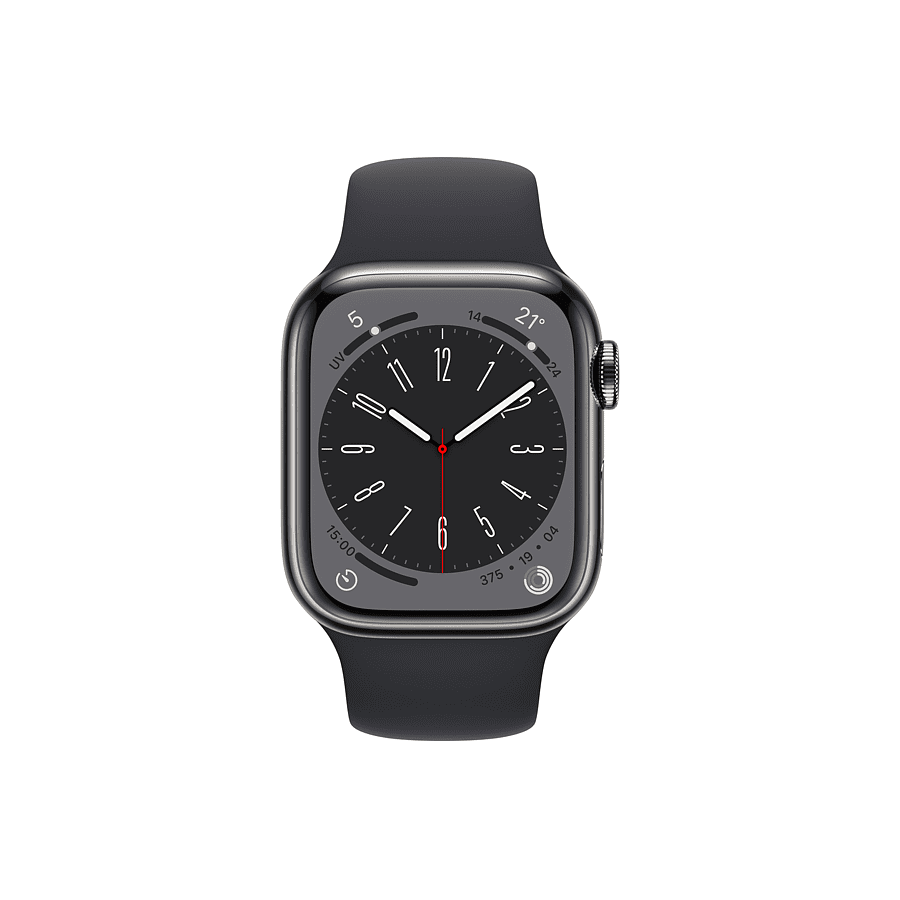 Apple Watch 8 - Stainless Nero ricondizionato usato AWS8STAINN4G45A