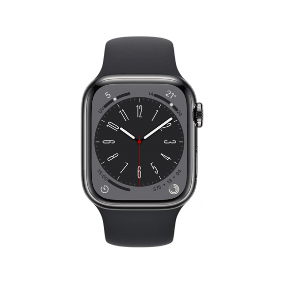 Apple Watch 8 - Stainless Nero ricondizionato usato AWS8STAINN4G45B