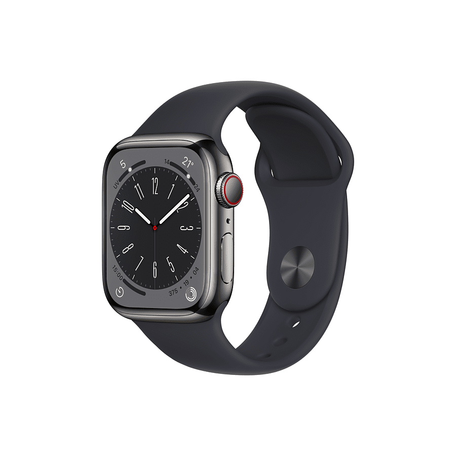 Apple Watch 8 - Stainless Nero ricondizionato usato AWS8STAINN4G45B
