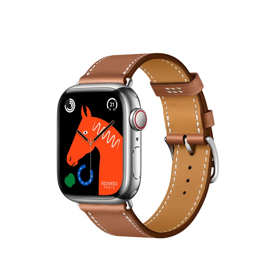 Apple Watch 7 - HERMÈS Stainless Silver ricondizionato usato S7HER41MM4GSTAINSILA+