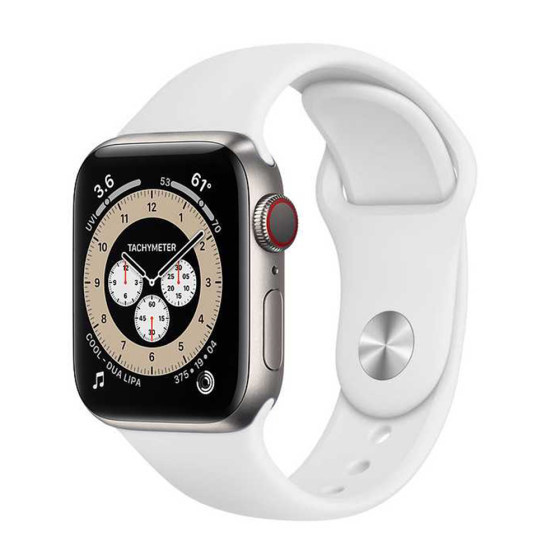 Apple Watch 6 Titanio - Argento ricondizionato usato W644MMGPS+CELLULARARGENTOTITSP-C
