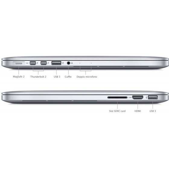 MacBook PRO Retina 13" i7 3,1GHz 16GB ram 512GB Flash - Fine 2013 ricondizionato usato MACBOOKPRORETINA2013