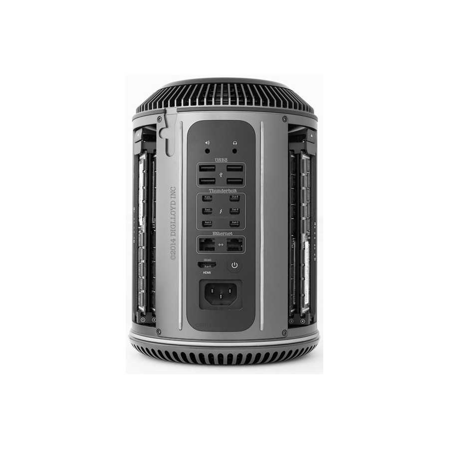 Mac Pro 3.7Ghz 8-Core 16GB ram 500GB FLASH - Fine 2013 ricondizionato usato MACPRO